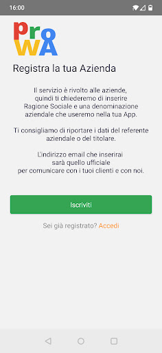 ProWA Screen 2
