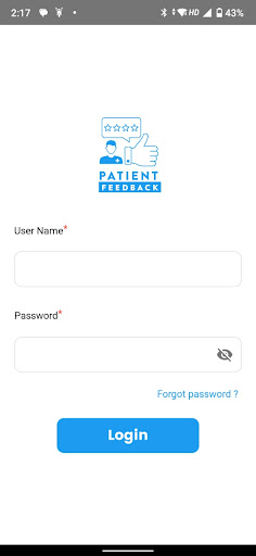 AP Patient Feedback Screen 2