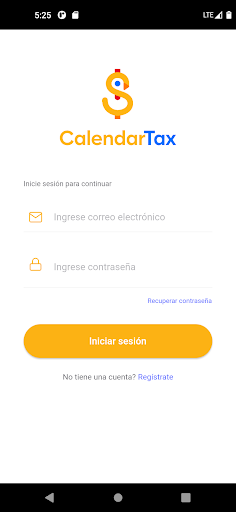 Android application Calendartax screenshort