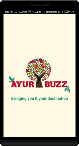 Android application Ayur Buzz App screenshort