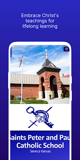 Android application Sts. Peter and Paul School screenshort