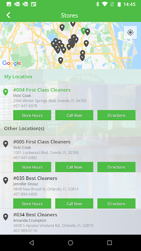 Orlando Cleaners Screen 3