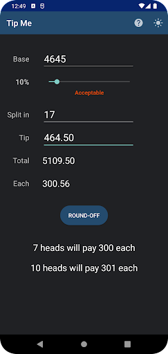 Tip Me (Pro): Tip Calculator 1
