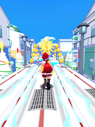 Subway Santa Princess Runner