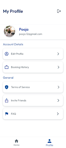 Poo sitting Customer App Screen 3