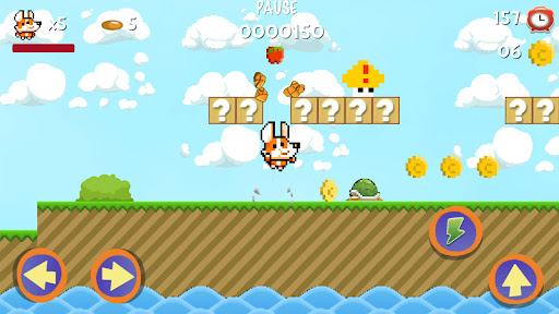 Android application Super Dog Run Jump Racing Game screenshort