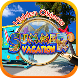 Hidden Objects Summer Beach Vacation Travel Puzzle icon