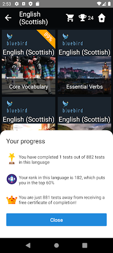 Scottish English Tests