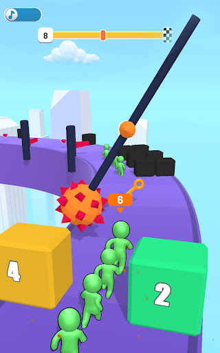 Run Dummy Run - crowd parkour Screen 2