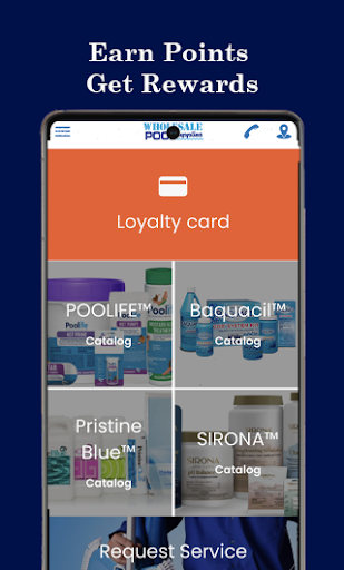 Android application Wholesale Pool Supplies screenshort