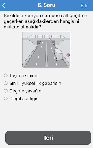 Ehliyet Sinav Sorulari Screen 3