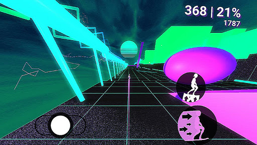 Android application Neon Skate | Skateboard Retro screenshort