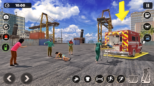 Rescue Ambulance Doctor Games 15