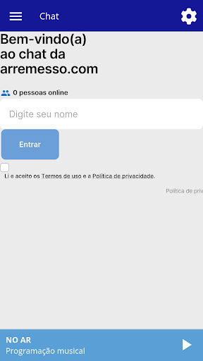 Rádio Arremesso Screen 3