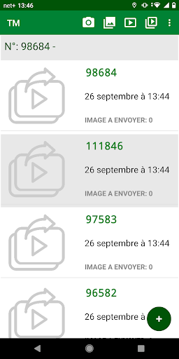 Android application TruxManager screenshort