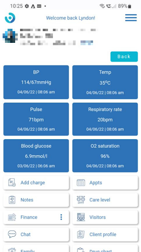 Life Care Systems Screen 2