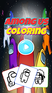 Among us Coloring Game.