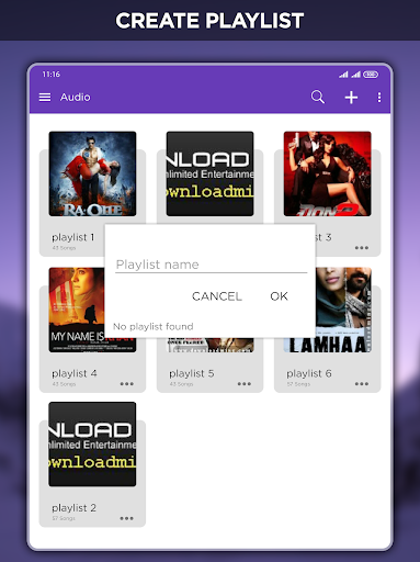 Mp4 HD Player - Music Player & Media Player 1.1.4 Screenshots 14