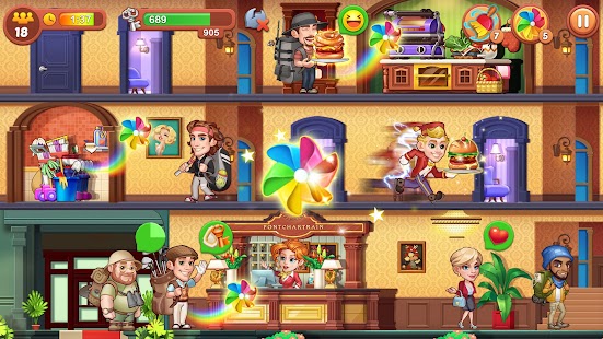 Hotel Fever: Grand Hotel Game Screenshot