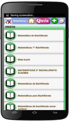 Matemáticas en Bachillerato