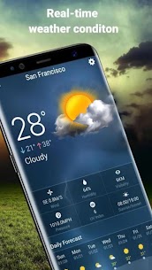 Easy weather forecast app free For PC installation
