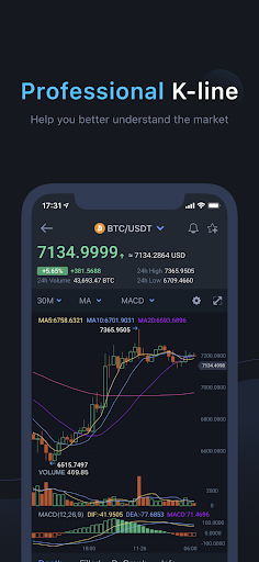 Bibox Pro：Crypto，BTC，ETH Screen 2