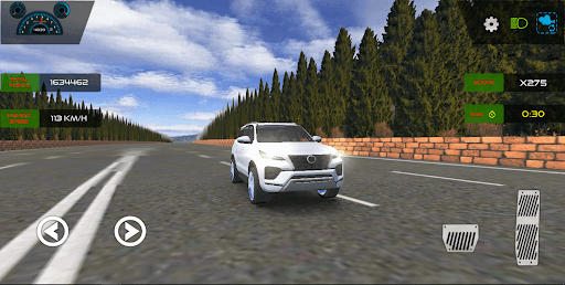 Toyota Fortuner Drift Car Game