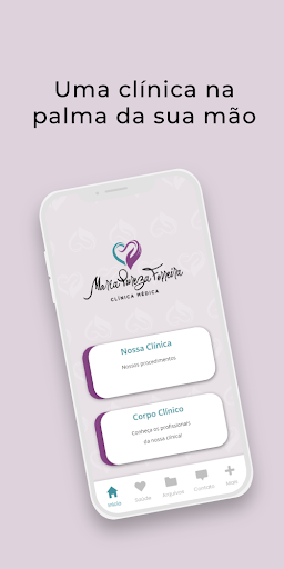 Android application Clínica Maria Pureza screenshort