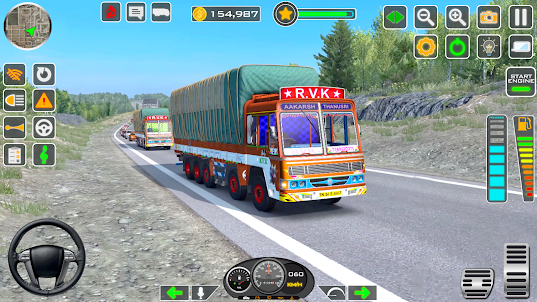 trò chơi lái xe tải hạng nặng