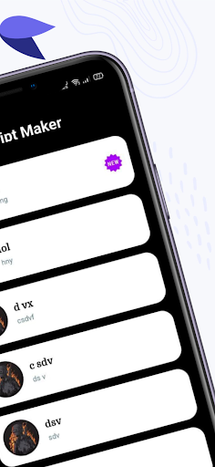 Script Maker Screen 3