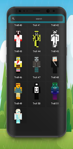 Troll Skins for Minecraft Screen 2