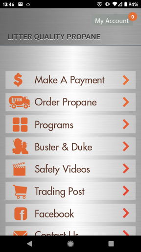 Android application Litter Quality Propane screenshort