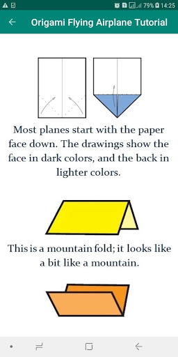 Flying Paper Airplane Origami Screen 2
