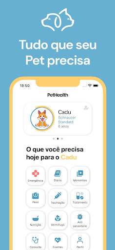 Android application PetHealth screenshort
