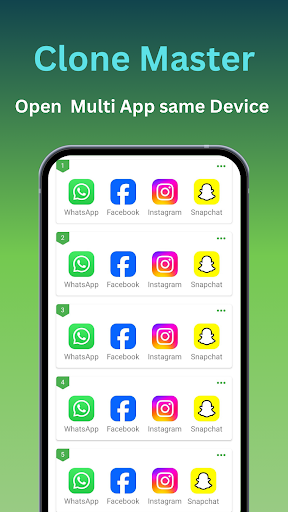 Android application Clone Master- Multi Dual Space screenshort