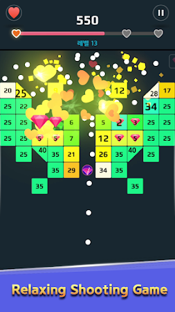 Game screenshot Brick Breaker Love mod apk