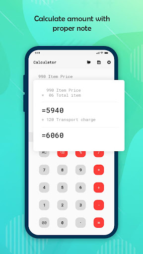 Easy Note Calculator Screen 3
