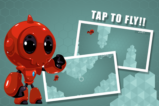 Android application Droid Robot: Escape screenshort