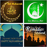 Cover Image of Download Muslim Festivals Greeting  APK