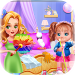 Cover Image of ดาวน์โหลด Family house cleaning day 1.0 APK