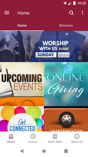 Android application RCCG FPC screenshort