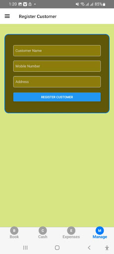 Android application XalPos screenshort