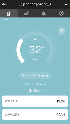 Off-Grid Battery Screen 3