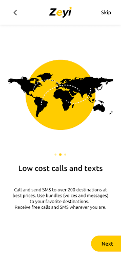 Zeyi - Virtual phone numbers Screenshot