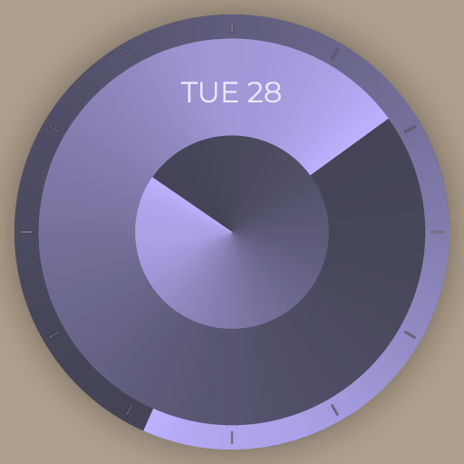 Conical Gradient Watch Face logo
