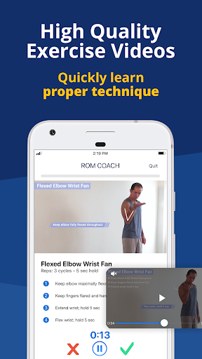 Screenshot of ROM Coach (Mobility Workouts)