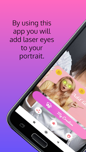 Laser Eyes Maker - Bitcoin Mem Screen 3