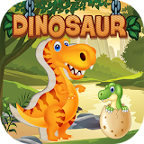 Dinosaurs puzzles for kids icon