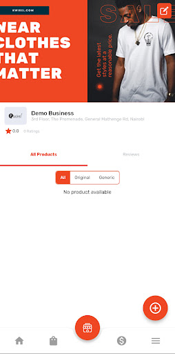 Kwirel Business Manager Screen 3