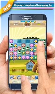 Farm Match-3 Puzzle Game